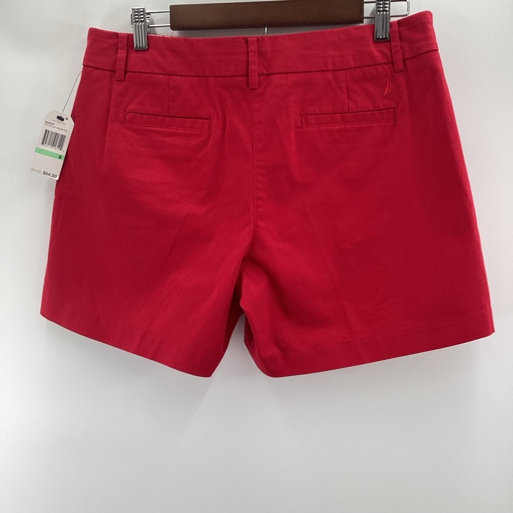 Nautica Women's Cherry Red Shorts - Picture 2 of 9